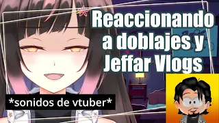 *reacciona a doblajes de otros idiomas* REACCIONANDO A JEFFAR VLOGS【夜巡ハナ | Hana Yomeguri】