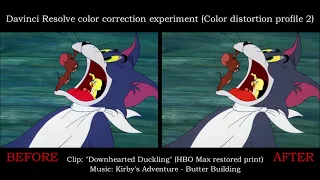 Tom and Jerry: Downhearted Duckling (1954) Color correction test