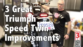 Three Great Triumph Speed Twin Improvements