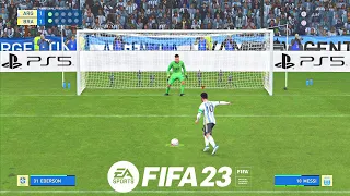 FIFA 23 [PS5] Argentina vs Brazil [Penalty Shootout] Qatar World Cup 2022 Qualifiers [4K HDR 60FPS]