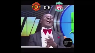 Akrobeto Laughing At Manchester United 0-5 Liverpool #akrobeto #football #premierleague #utvghana
