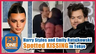 Harry Styles and Emily Ratajkowski spotted KISSING in Tokyo | RadioOne International