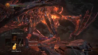 [Dark Souls 3] Greatsword vs Demon Prince (Lv105 Strength build)