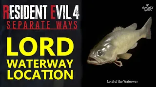 RE4 Separate Ways Lord of The Waterway Location - Where to Find Lord in Gregorio's Waterway