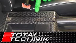 How to Remove Trim Panel Beside Handbrake - Audi A6 S6 RS6 - C5 - 1997 2005