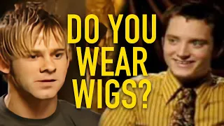 Does Elijah Wood wear wigs?