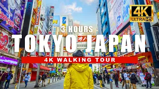 🇯🇵 TOKYO WALKING TOUR - WALK THE STREETS OF JAPAN DAY & NIGHT | 4K HDR - 60fps