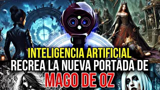 MAGO DE OZ: Inteligencia Artificial transforma la portada de Alicia en el Metalverso