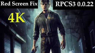 Silent Hill Downpour RPCS3 Red Screen Fix 100% Working