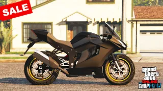 Shinobi AGGRESSIVE Customization & Review | SALE | GTA 5 Online | Kawasaki Ninja | Expensive Bike