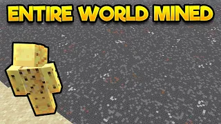 After 5 Years: The Entire Console Edition World Has Been Mined