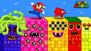 Pattern Palace - Mario Escapes the Giant Zombie Maze in Super Mario Bros | Game Animation