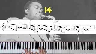 20 Charlie Parker licks in 2-5-1 (+12 key PDF file)