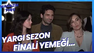 Yargı Dizisi Oyuncuları Sezon Finali Yemeği