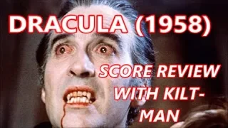 DRACULA (1958) SCORE BY JAMES BERNARD, TADLOW MUSIC RELEASE WITH KILT-MAN!