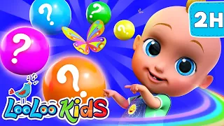 🎨 Colors Galore! 2-Hour Kids' Songs Compilation by LooLoo Kids - Engage & Learn
