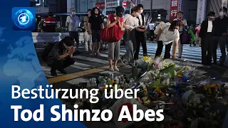 Japans ehemaliger Regierungschef Abe erschossen