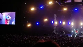 Dizaster зачитал на концерте Oxxxymiron'а в Омске! (20.01.2018) / 4К