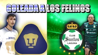 MEMES PUMAS 1-5 SANTOS LAGUNA JORNADA 10 DE LA LIGA MX.