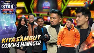 PENGENALAN TEAM, COACH & MANAGER UNTUK BERTANDING MALAM INI! | ESPORTS STAR INDONESIA S3 GTV 2022