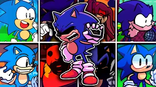 Third Party but Different Sonic Characters Sings 🐱(Vs Sonic.exe Rerun) -FNF Cover