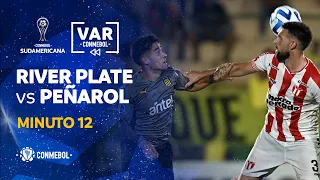 Sudamericana | Revisión VAR | River Plate vs Peñarol | Minuto 12