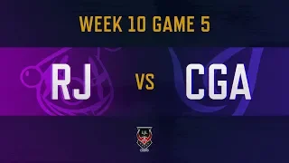 RJ vs CGA｜LJL 2019 Spring Split Week 10 Game 5