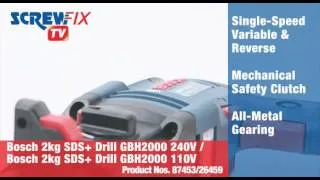 Screwfix Bosch SDS Drills