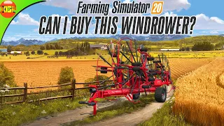 Surviving With Grass Only Challenge |  Making Money For New WINDROWER is The Challenge of Today!