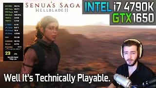 Senua's Saga: Hellblade II - GTX 1650 - Well, It Plays...