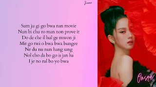 Jisoo - All Eyes On Me (Easy Lyrics) (Karaoke)