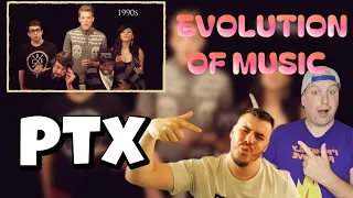 Pass or Fail? PTX - Evolution of Music | REACTION!!!