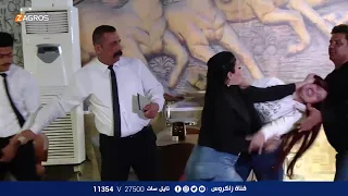 الفنانة  تيسير العراقية "عصفورة بغداد" تنهال بالضرب على ممثلي برنامج  مرمرني توني