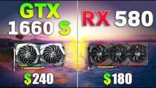 RX 580 VS GTX 1660 TI | 10 GAMES TEST | WHICH IS POWER IN 2023 ?