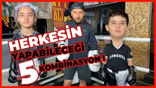 Herkesin Yapabileceği 5 Kickboks Kombinasyonu !