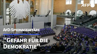 AfD-Spionageaffäre im Bundestag: „Gefahr für die Demokratie“ | AFP