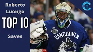 TOP 10 Roberto Luongo Saves