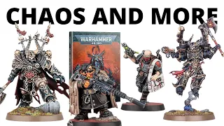 HUGE 40K Reveals - Chaos Lords, Battleforces, Votann Scouts + Brood Brothers at Adepticon