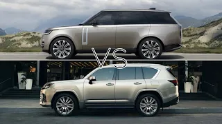 2023 Range Rover vs Lexus LX 600 - Luxury SUV Comparison