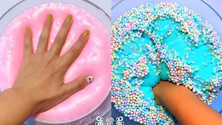 Relaxing and Satisfying Slime Videos #597 //Fast Version // Slime ASMR //