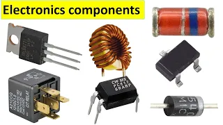 Electronics components names part 1, guide to electronics components