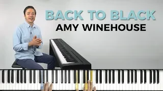 How to play 'Back to Black' by Amy Winehouse on the piano -- Playground Sessions