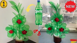 Easy & Best Plastic Bottle Flower Craft For Home Decor || How To Make Flowers from Plastic Bottle