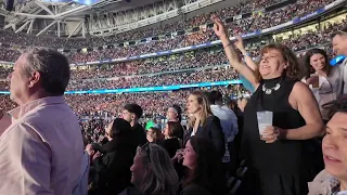 Alejandro Sanz - Corazón Partío en Santiago Bernabéu , telefónica 100 Live 18 May 2024