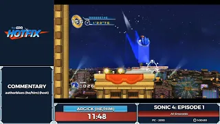 Sonic 4 Episode 1 by Argick in 47:18 - Sonic and the Shiny Things