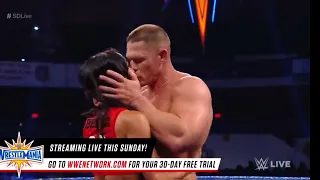 Nikki Bella storm onto Miz TV SmackDown  John Cena and