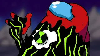 Among us Ben10 Ultimate Aliens Forms Cartoon Animation Part 1