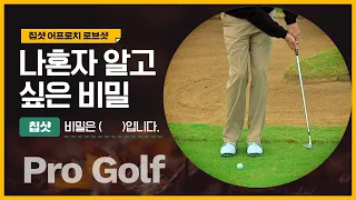 Golf ⛳ [국가대표 골프레슨 2-29] 짧은칩샷 어프로치는 이렇게 하면 끝