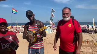 Ronaldo do Cavaco, Evandro na barraca da Clara em Ipanema com este Grupo Muito Bom.