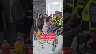 Kidnapped soldier reunited with family